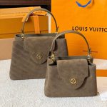 Louis Vuitton Capucines BB Bag Dark Brown 27Cm - Image 6