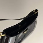 Prada Cleo Patent Leather Bag Black 27cm 1bc169 069 F03kj V Hoo - Image 7