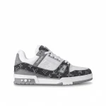 Louis Vuitton Trainer Sneaker Grey 1ADF5I
