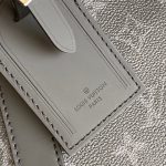 Louis Vuitton Keepall Bandoulière 50 Monogram Eclipse Boston Travel Bag Black 50cm M14202 - Image 6