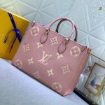 Louis Vuitton Onthego MM Monogram Empreinte Trianon Pink 33cm M46286 - Image 4