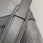 Louis Vuitton Keepall Bandoulière 50 Monogram Eclipse Boston Travel Bag Black 50cm M14202 - Image 9