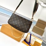 Louis Vuitton Multi Pochette Accessoires Monogram Canvas Khaki 24cm M44813 - Image 4