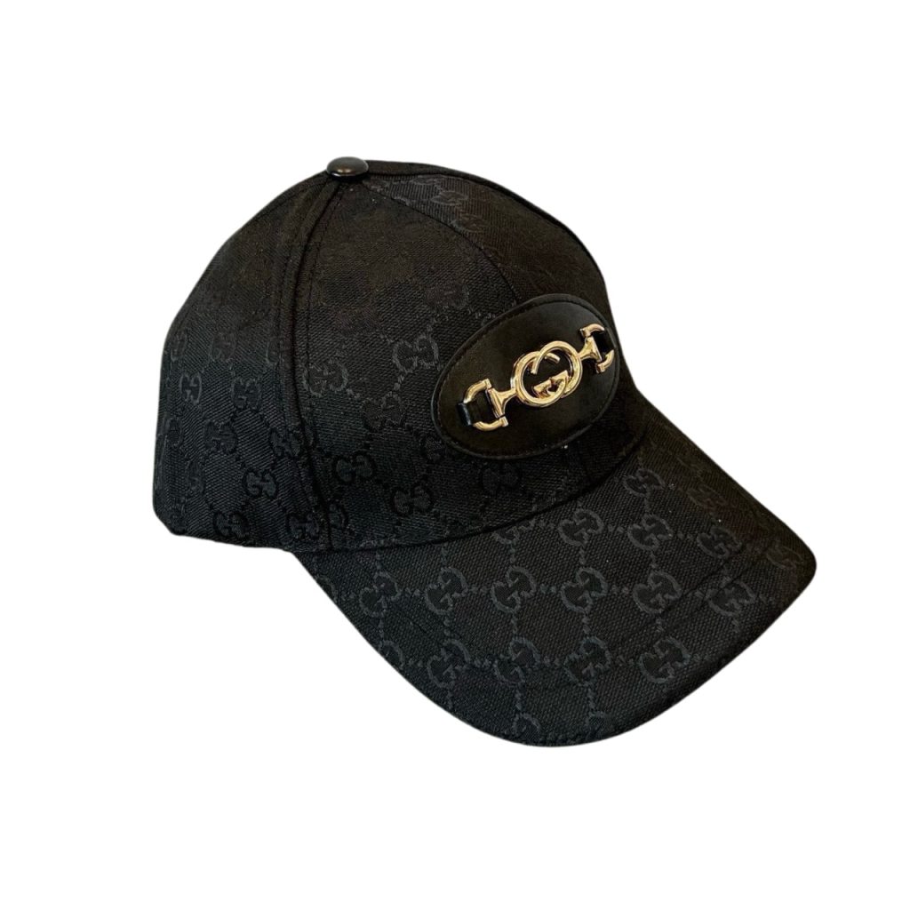 Gucci Supreme Baseball Cap Black - Image 2