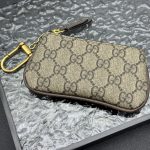 Gucci Gg Supreme Canvas Wallet Ophidia Key Case Beige And Ebony 12.5cm - Image 8