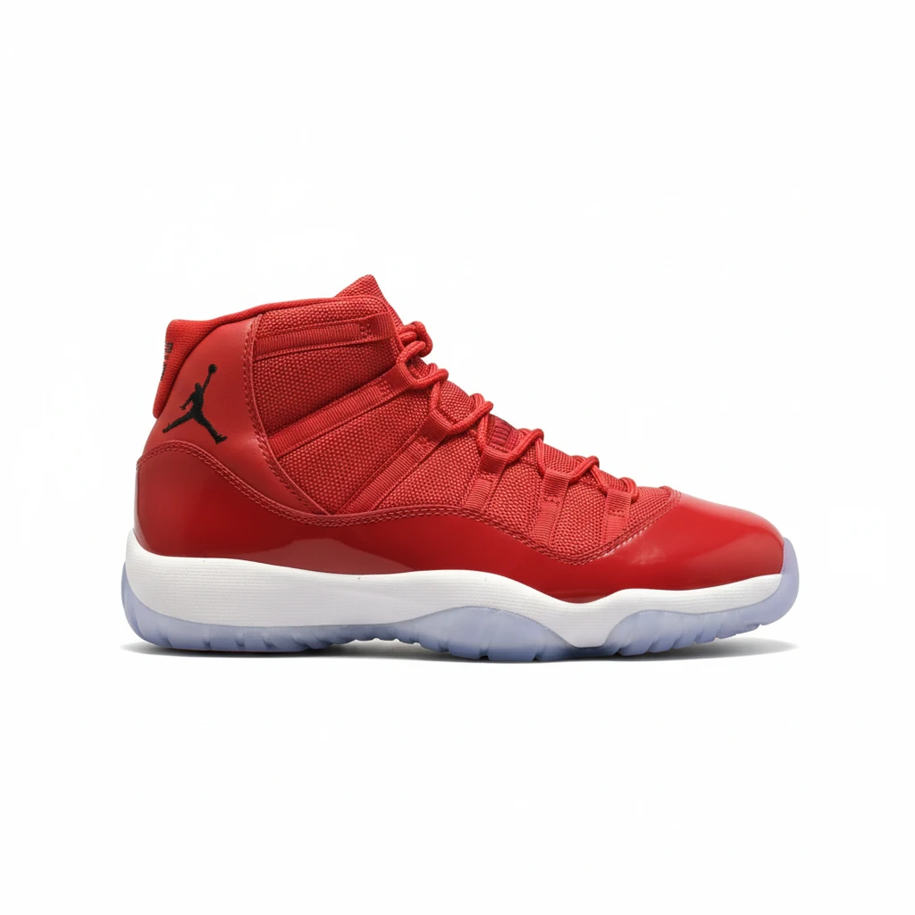 139291-air-jordan-11-gym-red-gs-5-side90view Air Jordan 11 Gym Red GS - Image 1