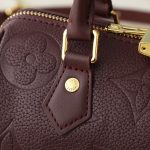 Louis Vuitton Speedy Bandouliere 20 Monogram Empreinte Grenat Red 20Cm M25929 - Image 11