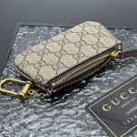 Gucci Gg Supreme Canvas Wallet Ophidia Key Case Beige And Ebony 12.5cm - Image 5