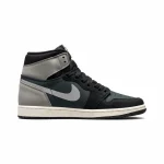 Air Jordan 1 Black Grey Waterproof Shoes