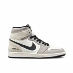Air Jordan 1 White Grey Waterproof Shoes