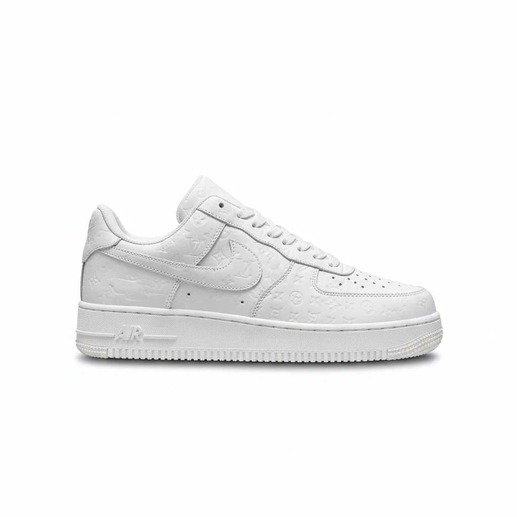 141484-louis-vuitton-x-nike-air-force-1-fashion-sneakers-5-side90view Louis Vuitton x Nike Air Force 1 fashion sneakers - Image 1