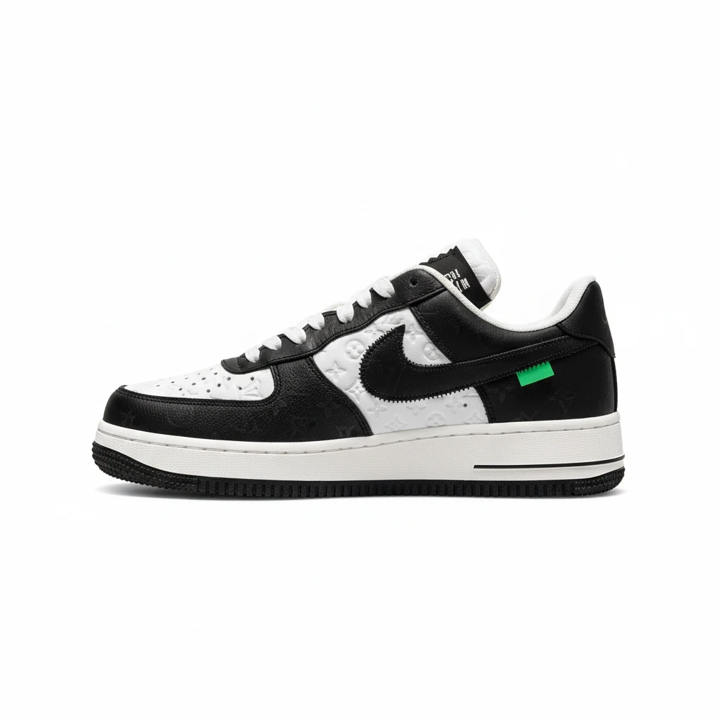 141489-louis-vuitton-x-nike-air-force1-fashion-sneakers-5-side90view Louis Vuitton x Nike Air Force1 fashion sneakers - Image 1