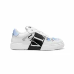 Valentino ONE STUD lace-up sneakers in calfskin
