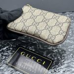Gucci Gg Supreme Canvas Wallet Ophidia Key Case Beige And Ebony 12.5cm - Image 4