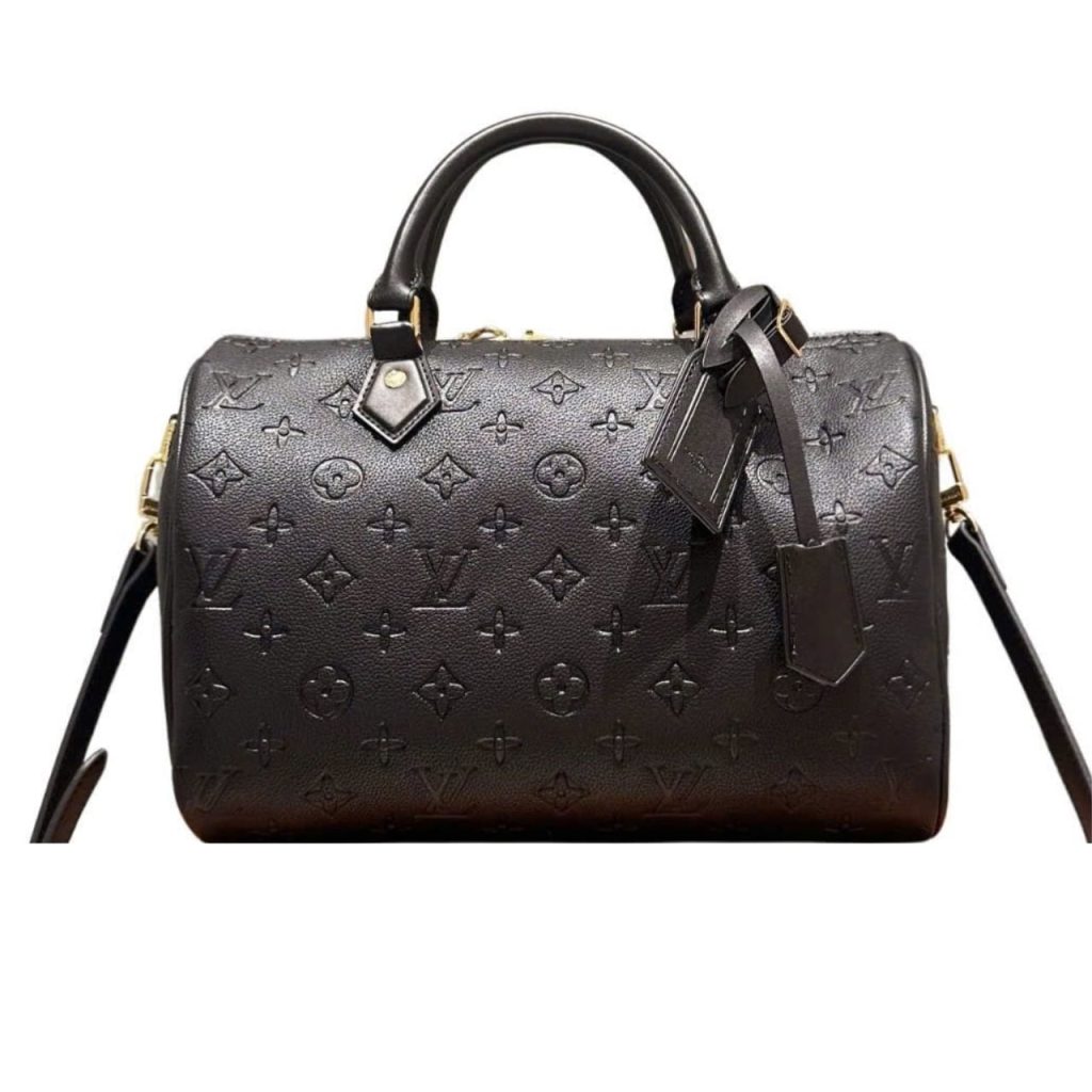 Louis Vuitton Speedy Soft Bag Monogram Black 30cm - Image 2