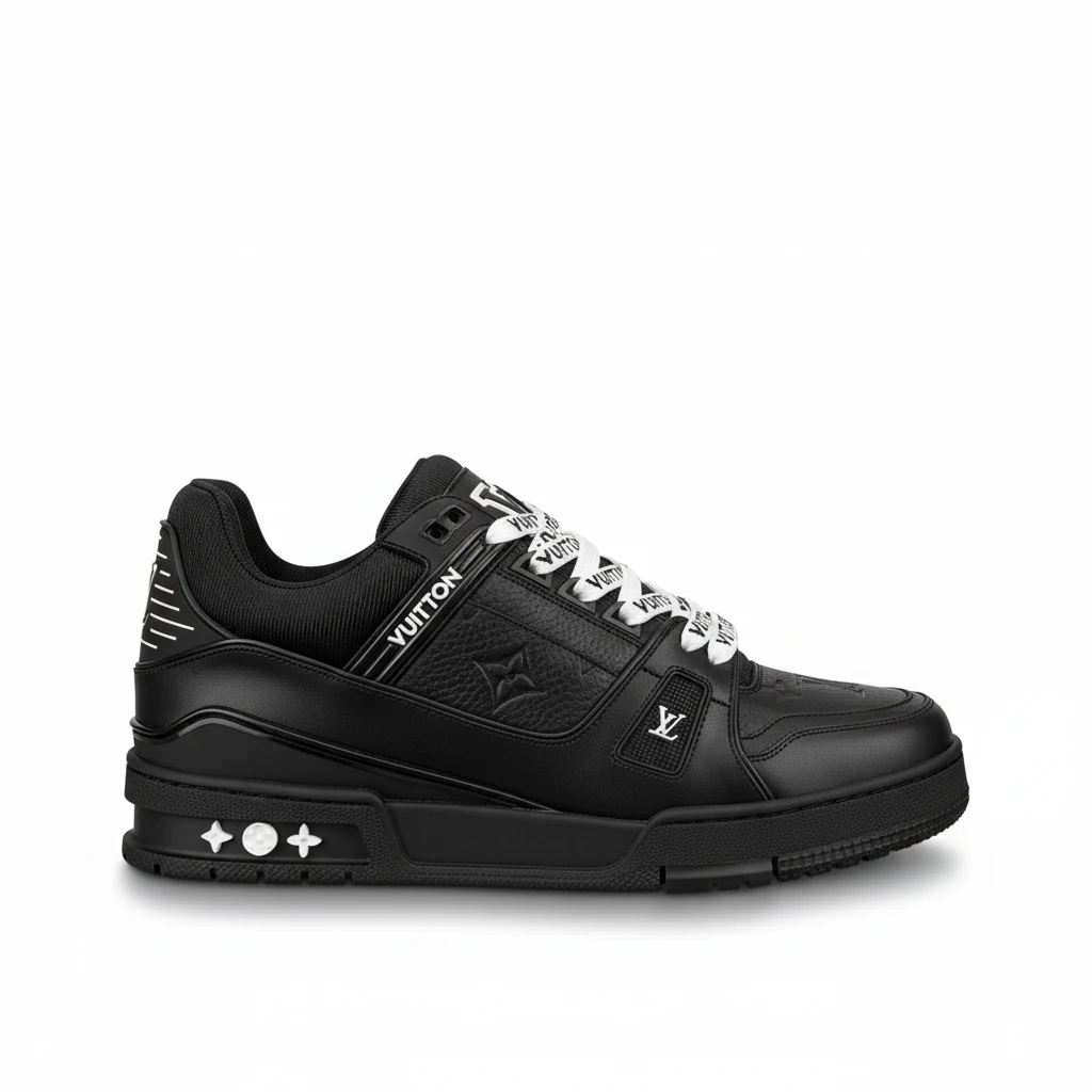 144652-louis-vuitton-trainer-sneaker-5-side90view LOUIS VUITTON TRAINER SNEAKER - Image 1