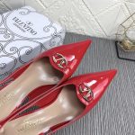 Valentino Vlogo The Bold Edition Slingback Pumps In Patent Leather 60Mm In Rouge Pur - Image 6