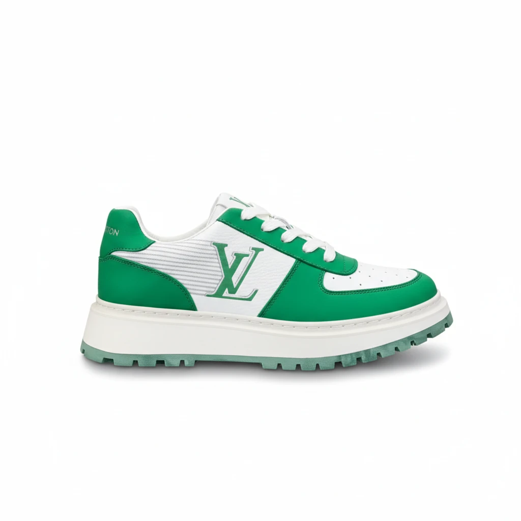 145113-louis-vuitton-trainer-sneaker-5-side90view LOUIS VUITTON TRAINER SNEAKER - Image 1