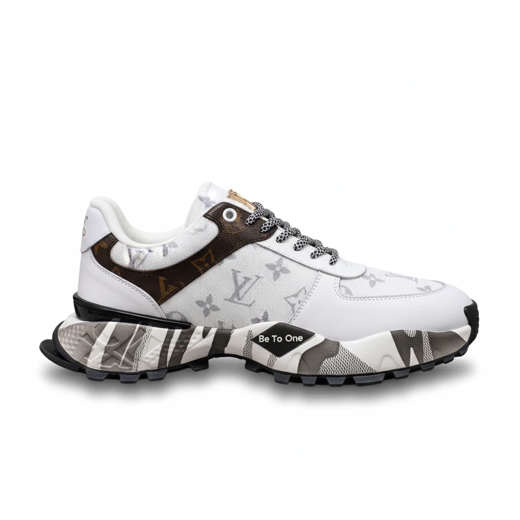 145119-louis-vuitton-trainer-sneaker-5-side90view LOUIS VUITTON TRAINER SNEAKER - Image 1