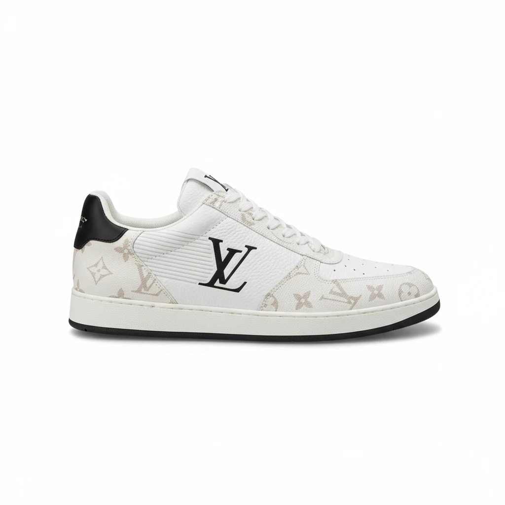 145142-louis-vuitton-trainer-sneaker-5-side90view LOUIS VUITTON TRAINER SNEAKER - Image 1