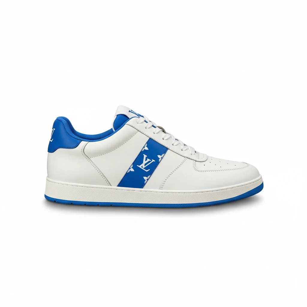 145155-louis-vuitton-trainer-sneaker-5-side90view LOUIS VUITTON TRAINER SNEAKER - Image 1