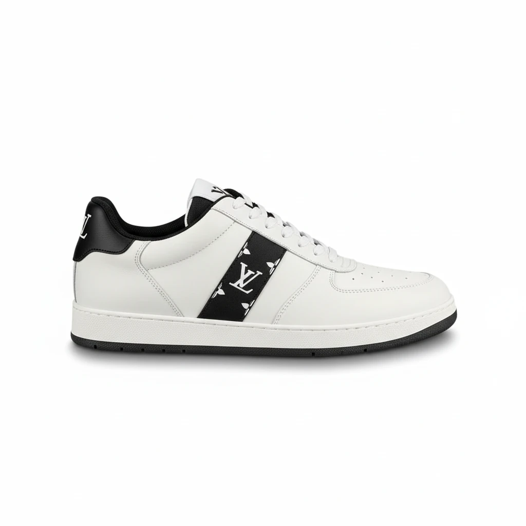 145163-louis-vuitton-trainer-sneaker-5-side90view LOUIS VUITTON TRAINER SNEAKER - Image 1
