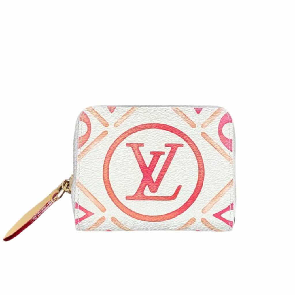 Louis Vuitton Lv By The Pool Zippy Coin Purse Coral 11cm - Image 2