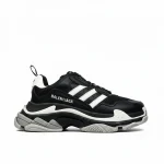 Adidas x Balenciaga Triple S  White Sneaker