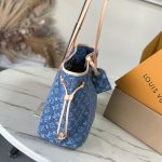 Louis Vuitton Neverfull MM Monogram Denim Blue 31cm M13192 - Image 4