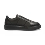 Downtown Nappa leather and Re-Nylon sneaker