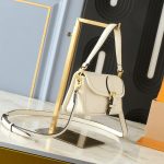 Louis Vuitton Nano Diane Monogram Empreinte Leather Cream 19Cm - Image 3