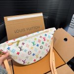 Louis Vuitton X Takashi Murakami High Rise White Multicolored 38cm M13660 - Image 8