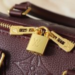 Louis Vuitton Speedy Bandouliere 20 Monogram Empreinte Grenat Red 20Cm M25929 - Image 10