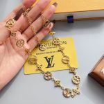 Louis Vuitton Lv Lace Necklace Gold M01057 - Image 6