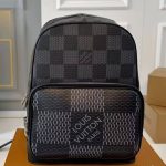 Louis Vuitton Excellent Campus Backpack Black And Gray 29Cm - Image 3