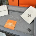 Hermes Mini Pop H Pendant Necklace Black And Silver - Image 9