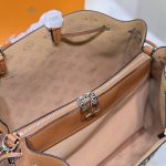 Louis Vuitton Bella Tote Mahina Perforated Leather Arizona Brown 32cm M59655 - Image 9