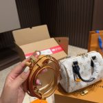 Louis Vuitton Speedy Bandoulière 20 Monogram Dune Coated Canvas 20cm M46906 - Image 6