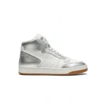 YSL Leather High Top Sneakers