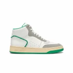 YSL Leather High Top Sneakers