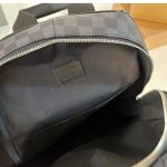 Louis Vuitton Excellent Campus Backpack Black And Gray 29Cm - Image 7