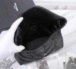 Saint Laurent Puffer Small Chain Bag In Quilted Black Noir 5774761El081000 - Image 8