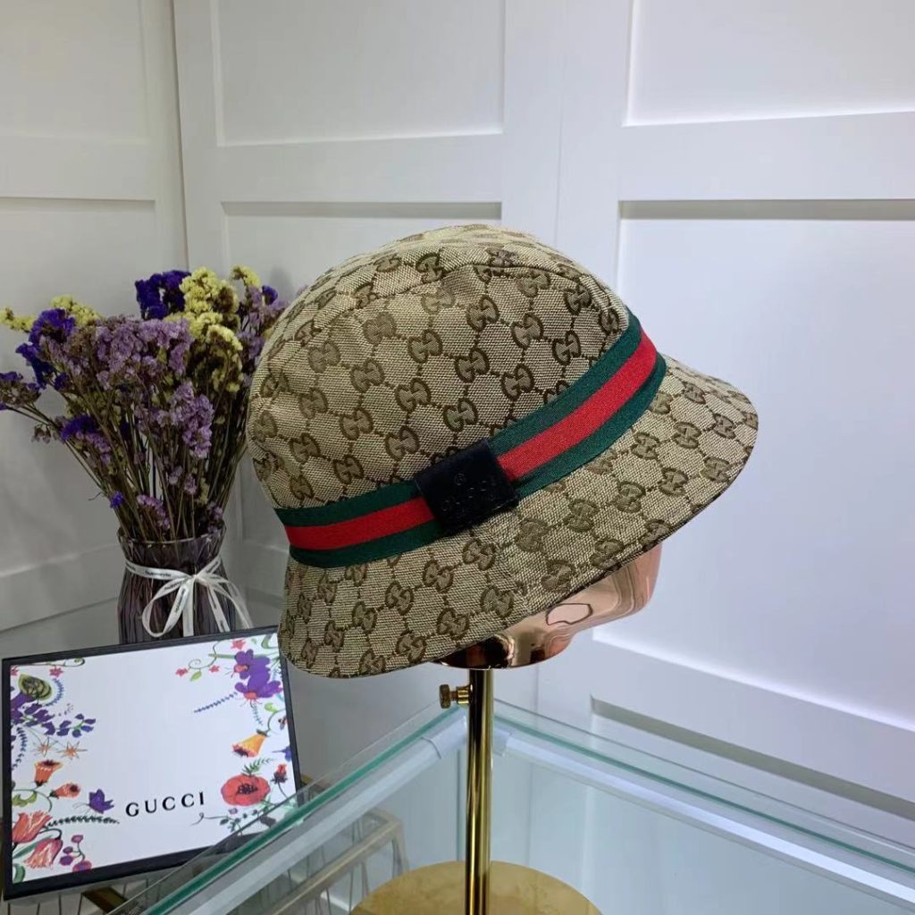 Gucci Gg Ssima Soft Web Fedora Hat Beige - Image 4