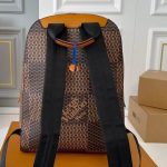 Louis Vuitton Nigo Monogram Reverse Canvas Backpack Brown 29Cm - Image 9
