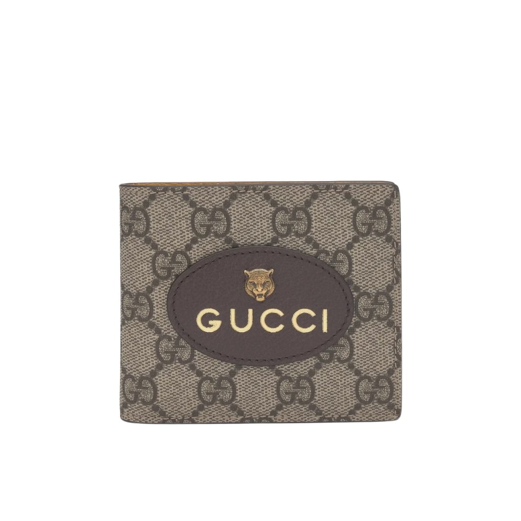 Gucci Neo Vintage Gg Supreme Wallet Beige 12cm - Image 2