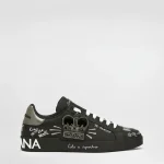 DOLCE & GABBANA Calfskin Portofino sneakers