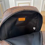 Louis Vuitton Nigo Monogram Reverse Canvas Backpack Brown 29Cm - Image 11