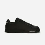 DOLCE & GABBANA Calfskin nappa Portofino sneakers