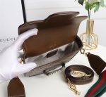 Gucci Horsebit 1955 Small GG Supreme Shoulder Bag Brown 20cm 658574 HUHHG 8565 - Image 10