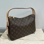 Louis Vuitton Slouchy PM Bag Brown 33cm M11952 - Image 4